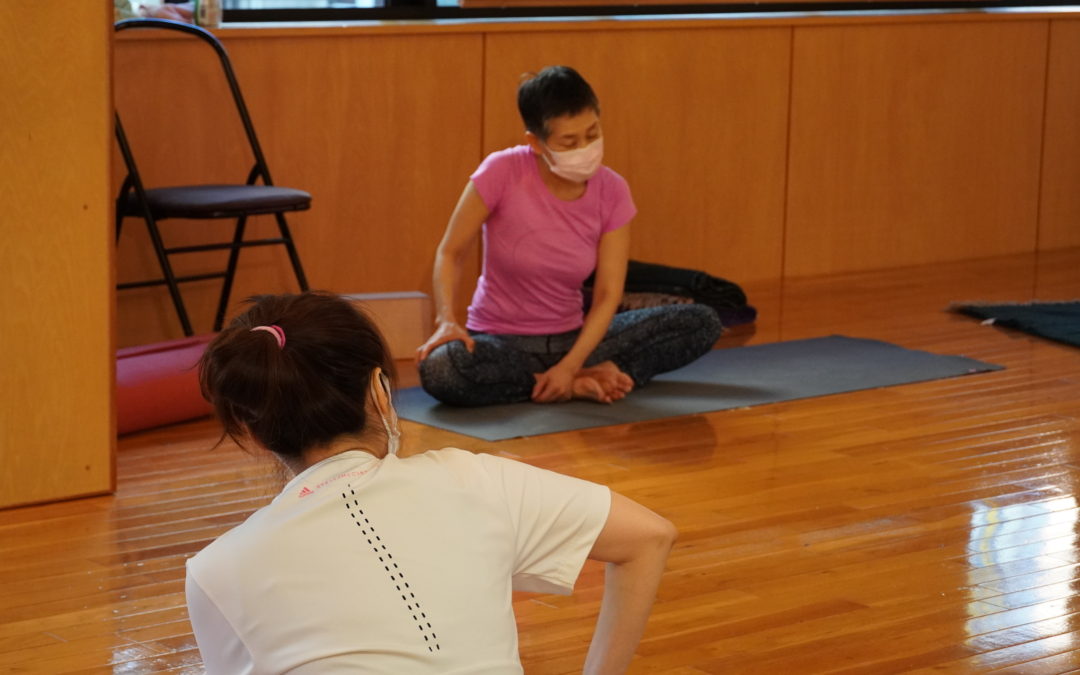 Mutsuko’s Yoga Classes in March 2022 at @Yoga Studio in Kichijoji.