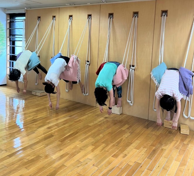 Aki’s Yoga Classes in August 2023 at @Yoga Studio in Kichijoji.