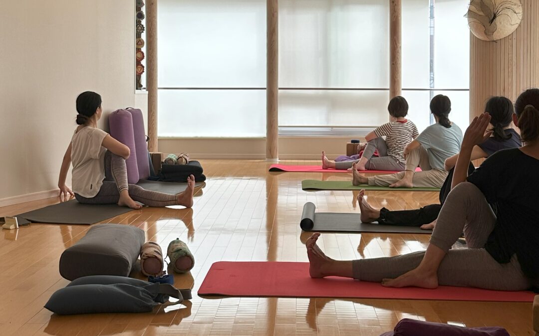 Kaneko’s Yoga Classes in March 2024 at @Yoga Studio in Gotanda.