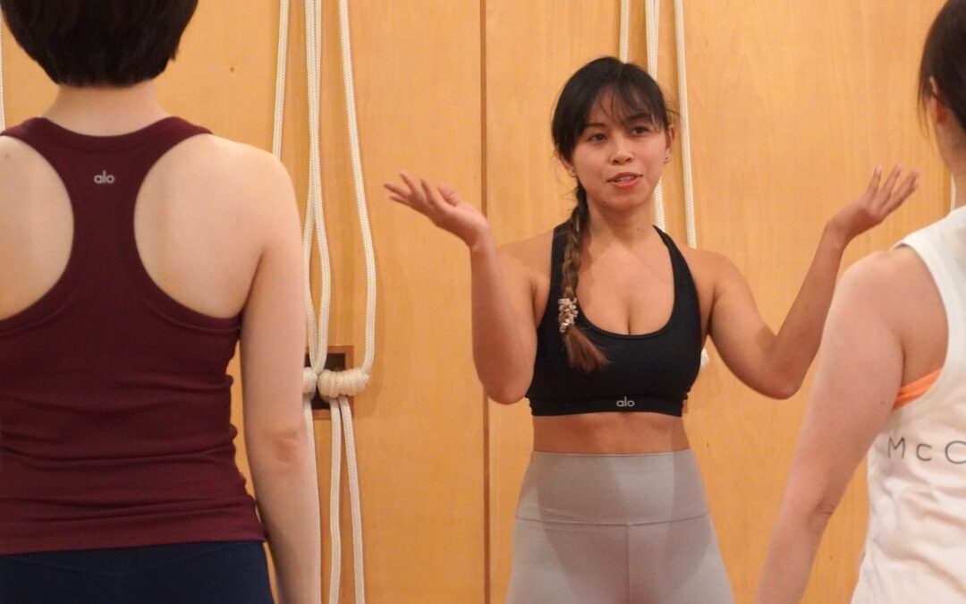 Arlene’s Yoga Classes in June 2024 at @Yoga Studio in Kichijoji.