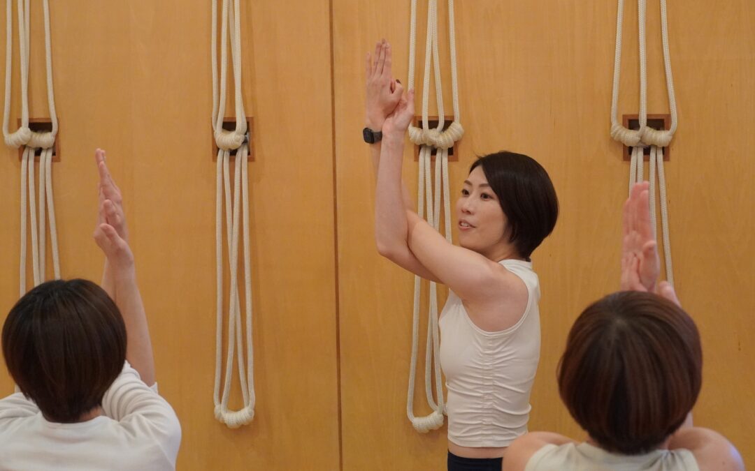 Lily’s Yoga Classes in April 2024 at @Yoga Studio in Kichijoji.
