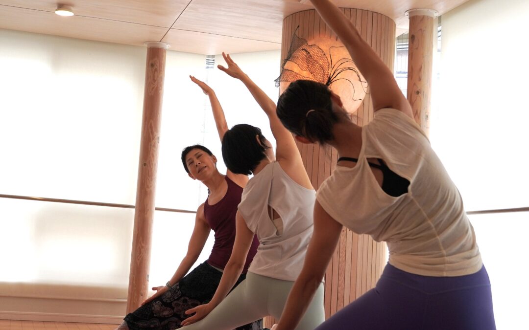 Yuki’s Yoga Classes in March 2024 at @Yoga Studio in Gotanda.