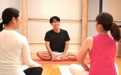 New instructor, Taichi, he will be teaching Hatha Yoga classes.