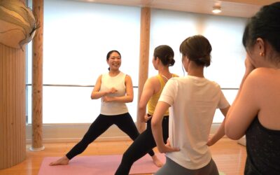aoba’s Yoga Classes in 2025 December at @Yoga Studio in Gotanda.