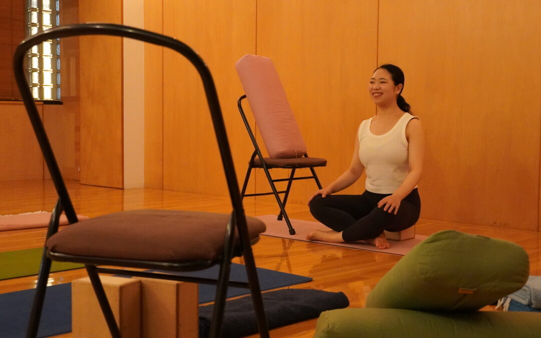 aoba ‘s Sunday Class at @Yoga Studio Kichijoji.